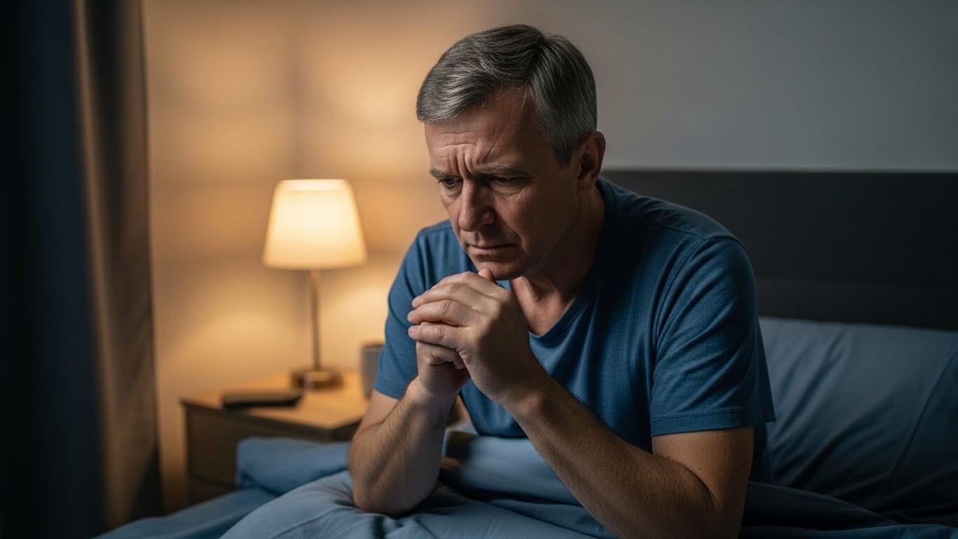 Man concerned about health